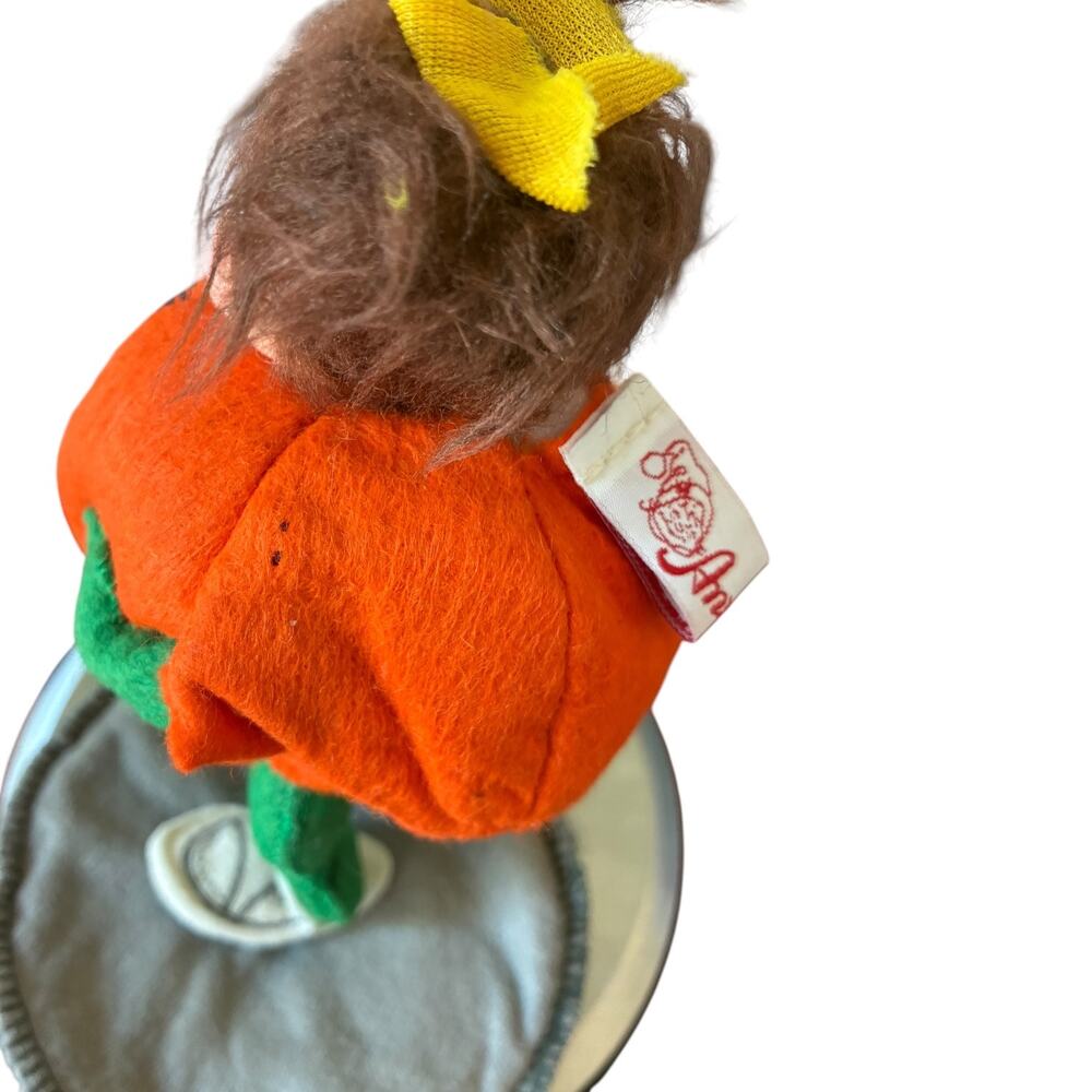 Annalee Pumpkin Kid Doll Decoration - Picture 3 of 9